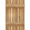 Ekena Millwork Spaced Board-n-Batten Shutters, Rough Sawn Western Red Cedar, 17 1/8W x 27H, PR RBS06S17X027RWR - alternate 3